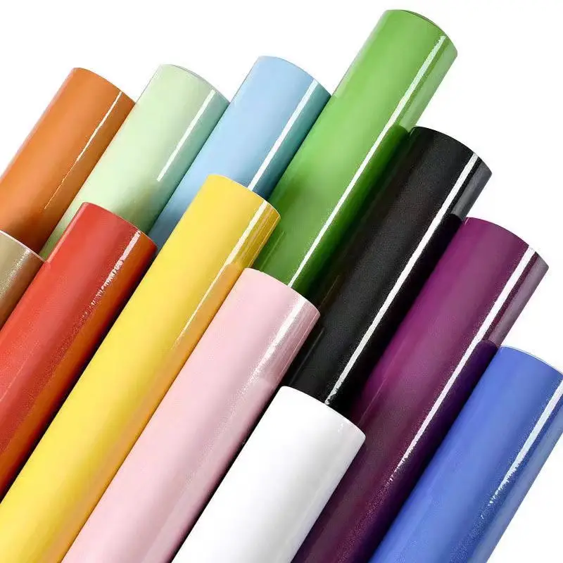COWINLIFE PVC Vinyl Self Adhesive Contact Paper Peel and Stick Waterproof Glitter Wallpaper for Kitchen Cabinet Walls detail 1