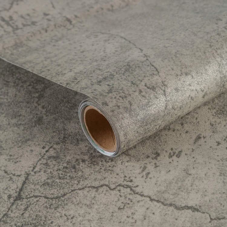COWINLIFE Matte Vinyl Cement Pvc Textured Wallpaper Self Adhesive Cement Concrete Peel and Stick Wallpaper for Home Decor detail 1