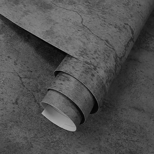 COWINLIFE 3D Concrete Peel and Stick Wallpaper Vinyl Textured Pvc Self Adhesive Cement Wall Paper Rolls for Bathroom detail 7