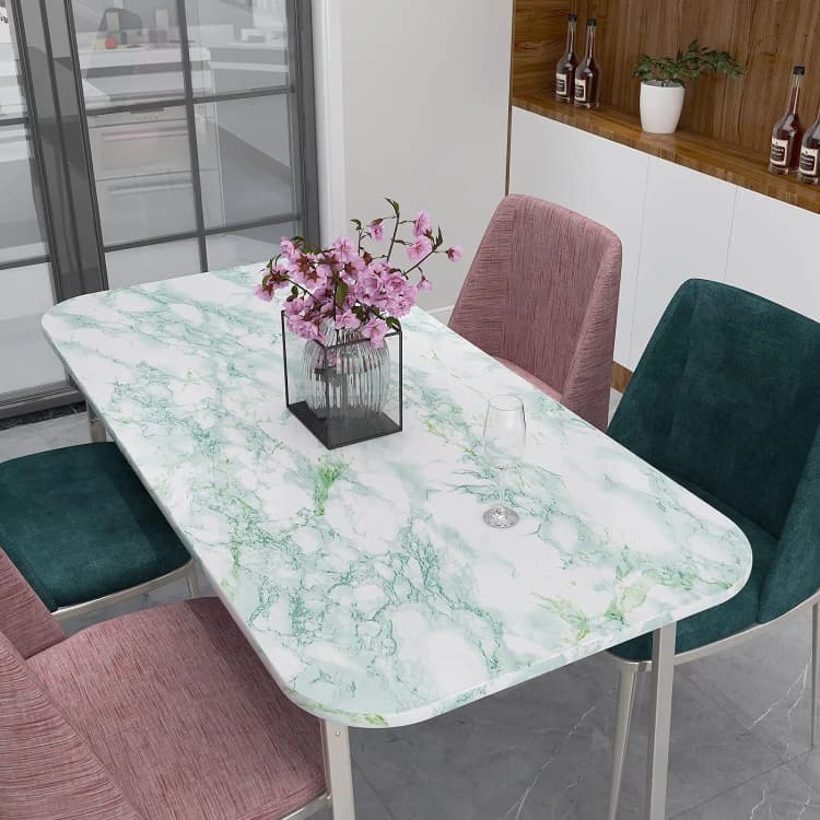 COWINLIFE 3D Modern Marble Wallpaper Pvc Self Adhesive Marble Kitchen Water Proof Wall Paper Designs for Living Room detail 4