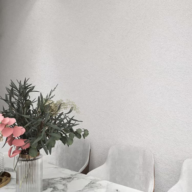 Modern 3D White Peel and Stick Vinyl Silk Wallpaper Self Adhesive Embossed White Waterproof Kitchen Wallpaper Cabinet detail 4