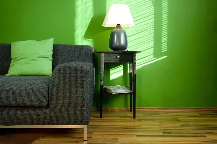 Matte Solid Green Wallpaper Peel and Stick Green Self-Adhesive Wallpaper Waterproof Wallpaper for Natural Bedroom detail 4