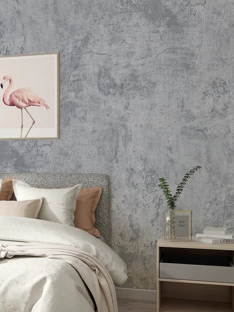 3D Thick Concrete Contact Paper Cement Wallpaper Peel and Stick Vinyl Waterproof Adhesive Wall Sticker for Bedroom detail 4