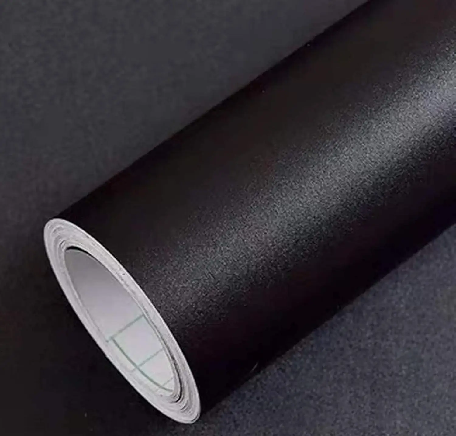 Matte Black Solid Peel and Stick Wallpaper Removable Contact Paper Self-Adhesive Waterproof for Cabinet Kitchen
