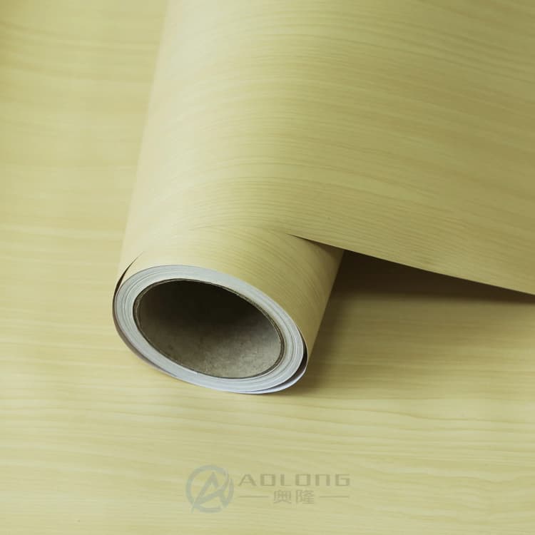 Pvc Wood Vinyl Kitchen Cabinet Bedroom Wardrobe Furniture Renovation Sticker Waterproof Decorative Film Self Adhesive Wallpaper detail 4