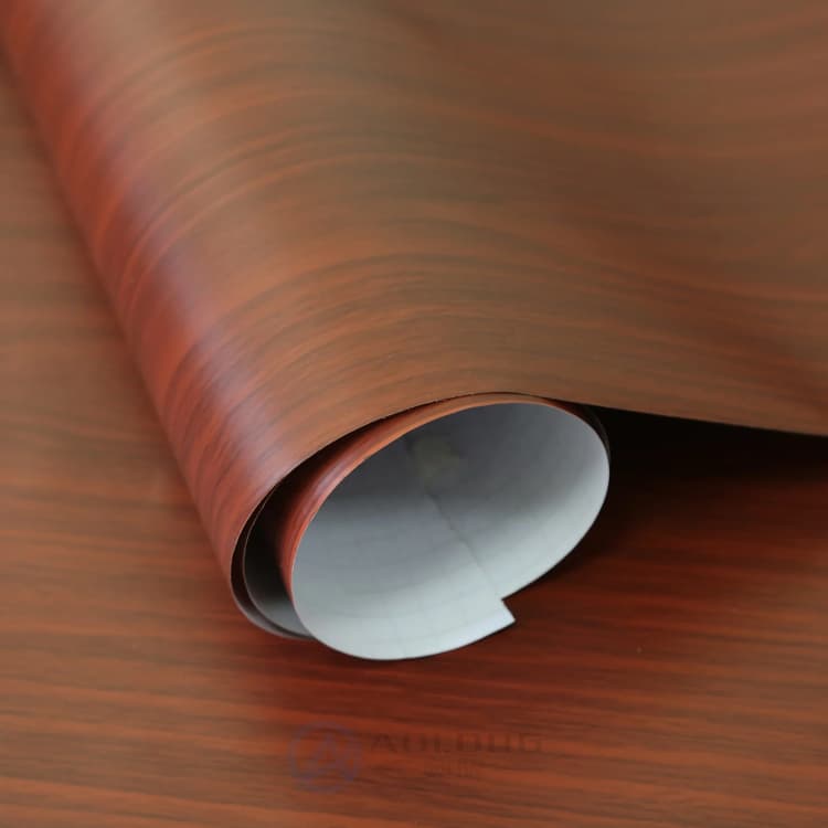 Pvc Wood Vinyl Kitchen Cabinet Bedroom Wardrobe Furniture Renovation Sticker Waterproof Decorative Film Self Adhesive Wallpaper detail 6