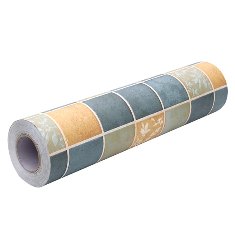 Waterproof 3D  Pvc Floor Sticker Wallpaper Vinyl Flooring Roll Peel and Stick Tiles for Bathroom Kitchen detail 6