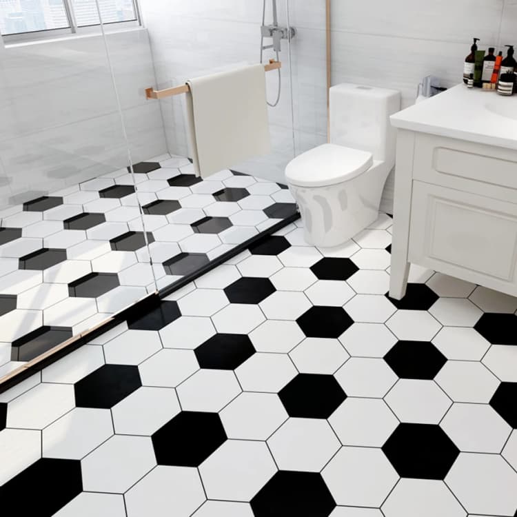 In Stock Self Adhesive Wall Paper Waterproof Pvc Flooring Mate Floor Wallpaper Sticker Home Decoration detail 2