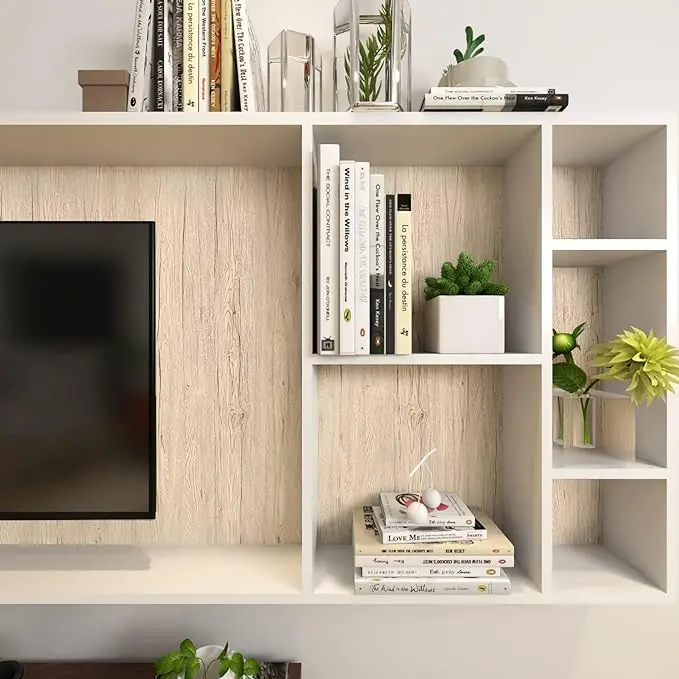 Factory Wood Sticker Vinyl Kitchen Cabinet Bedroom Furniture Renovation Waterproof Decor Self Adhesive Wallpaper detail 2