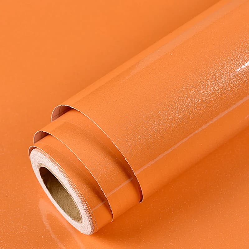 Vinyl Waterproof Glitter Self-Adhesive Removable Flash Wallpaper Peel Affixed to Smooth Surface Pvc Kitchen Cabinet Wall Paper