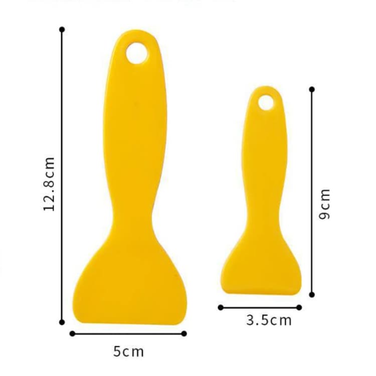 Self Adhesive Wallpaper Scraper Peel and Stick Wall Paper Film Air Bubble Removal Scraper Small Squeegee detail 8
