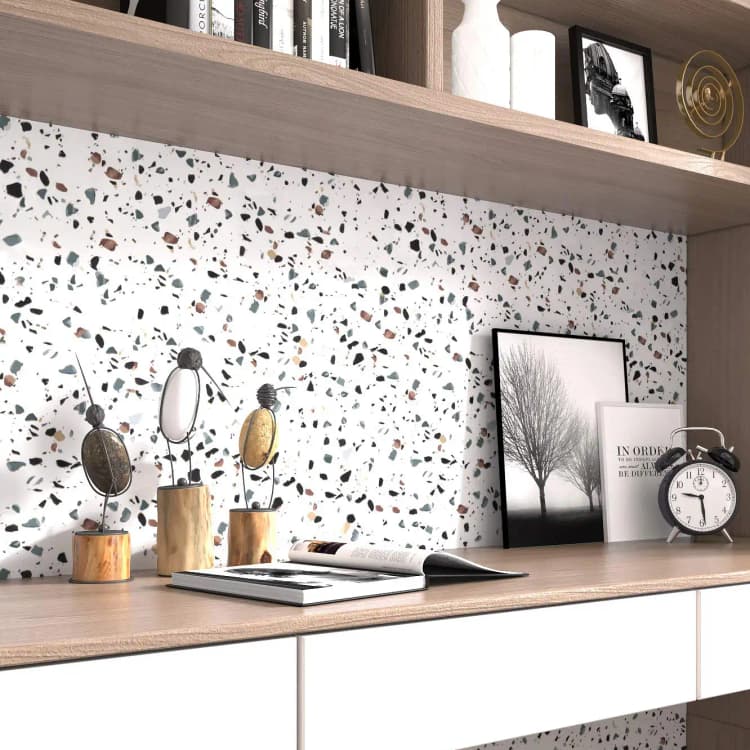 Granite Contact Paper 60cm*2m Peel and Stick Marble Wallpaper Self Adhesive Removable Glossy Stone Vinyl Film for Kitchen detail 5