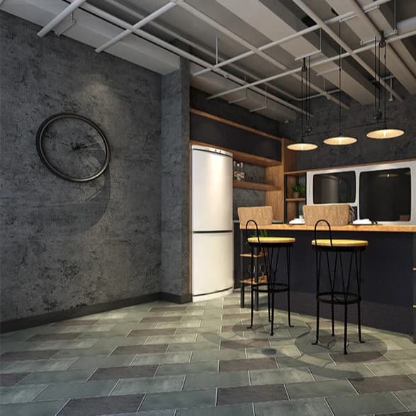 3D Wallpaper Peel and Stick Light Grey Concrete Cement Paper Matte Texture Self Adhesive Wall Sticker Paper for Countertops