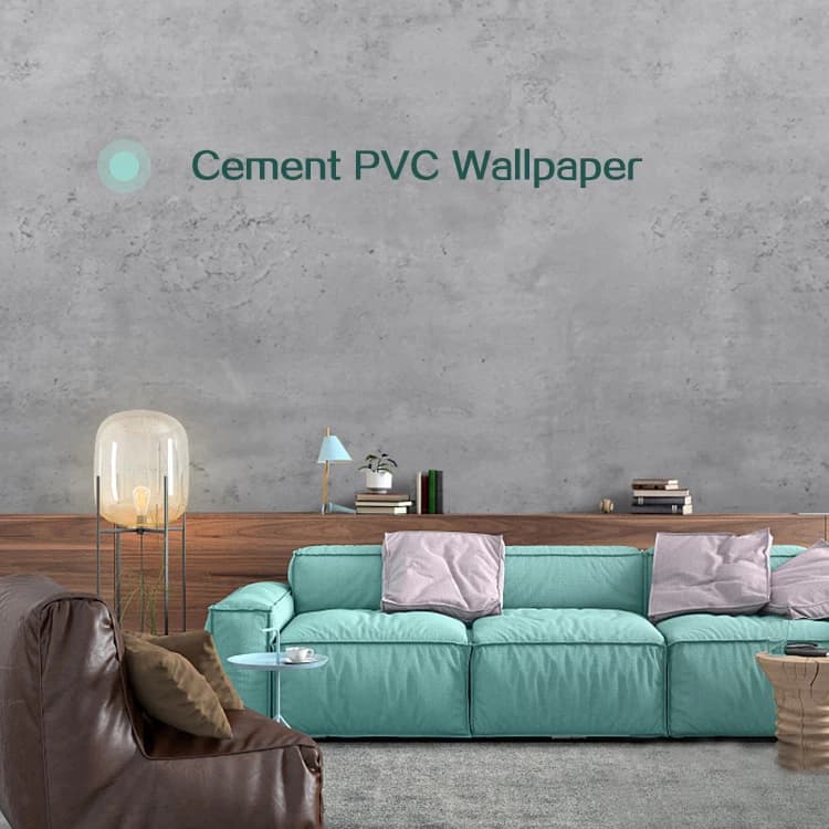 3D Textured Peel and Stick Concrete Wallpaper Grey Cement Contact Paper for Walls Kitchen Cabinets Countertop Furniture Bedroom detail 1