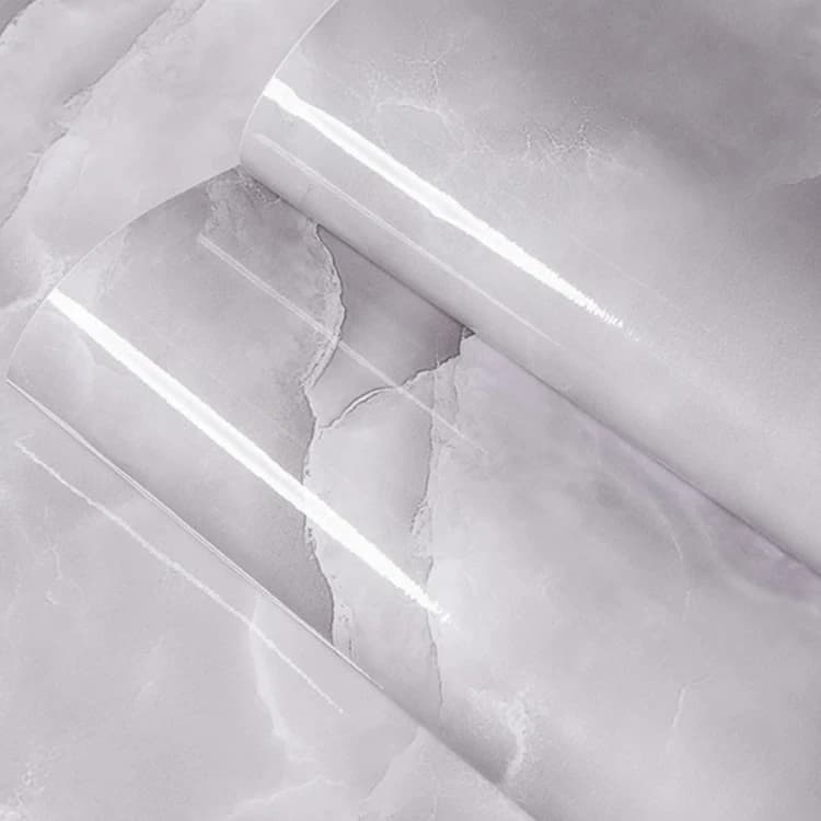 Peel Stick Easy Removable Waterproof Marble Contact Paper Kitchen Countertop Self Adhesive Granite Gray Decorative Wallpaper detail 2