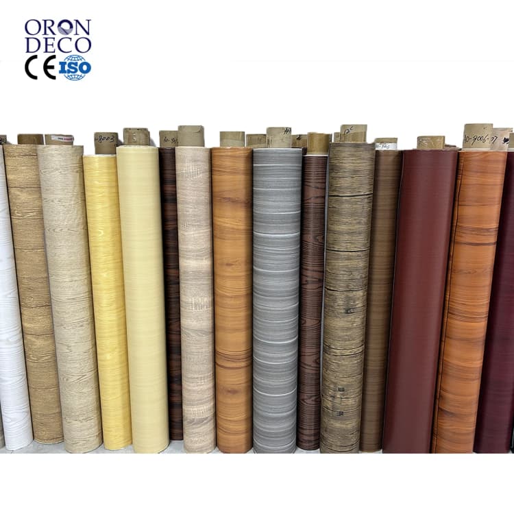 COWINLIFE DECO Wood PVC Self Adhesive Wallpaper Bedroom Decoration Wall Covering Peel & Stick Wallpapers Renovation Factory Supplier detail 1