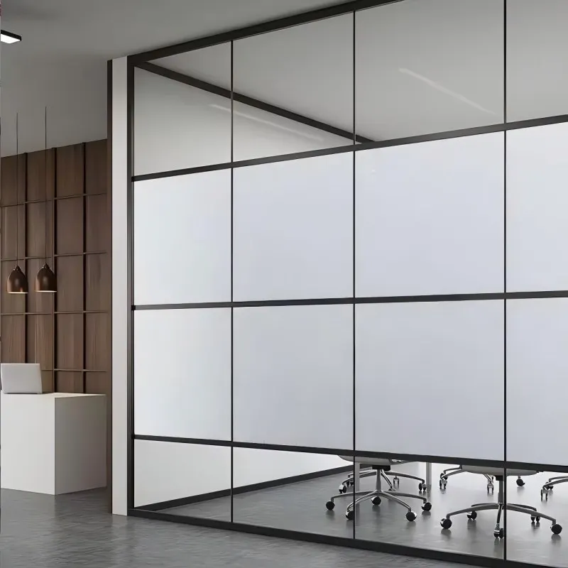 Window Privacy Film Glass Door Privacy Film 3D Decorative Wall Paper Window Sticker Self-Adhesive Vinyl Film Wallpaper Rolls detail 1