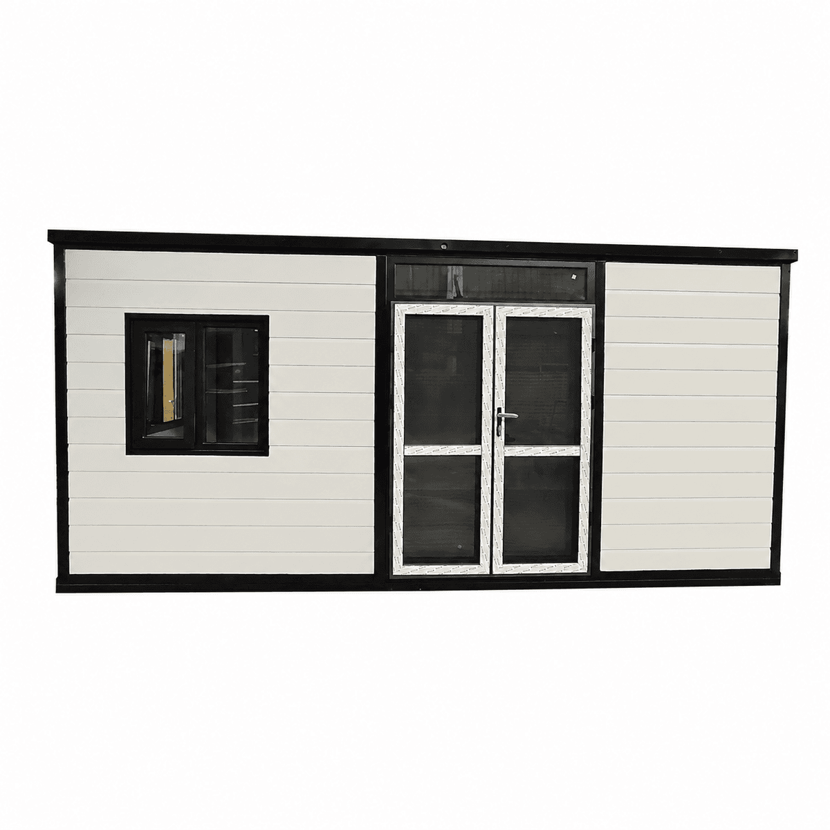 20ft Expandable Container House High Quality Affordable Australia Standard  White Cladding Panels And Screen Door House 3