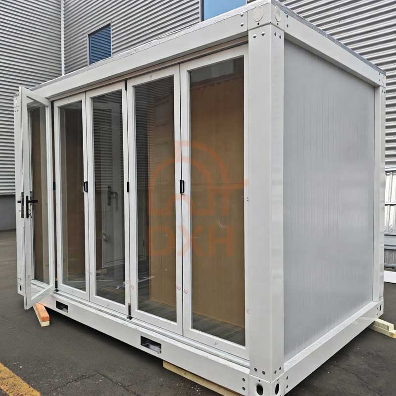 Portable-Prefab-Container-Office-with-folding-Doors