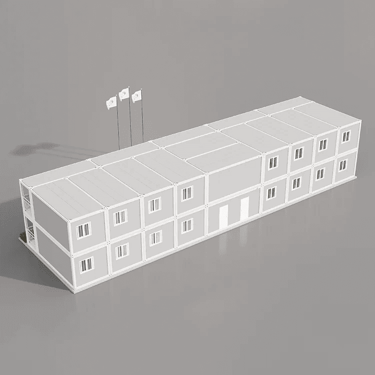 Portable Prefabricated 40ft Container Office: Australian Standard Flat Pack House Made for Easy Assembly 3