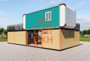 Project Case: A 2-Story Hybrid Container House 2