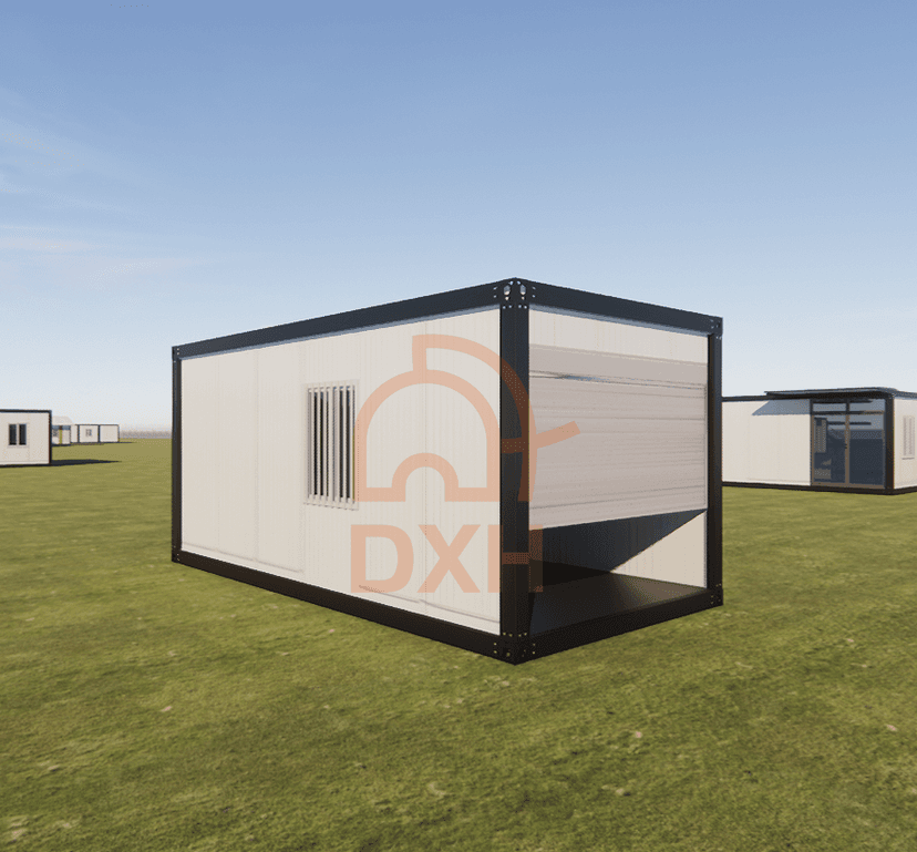 Instantly Build Your Outdoor Garage with a Container House 11