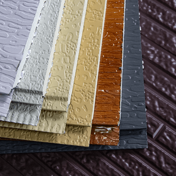 Polyurethane Building Boards For Walls And Roofs Insulated Pvc Uv Sandwich Panel Turkey Egypt 3