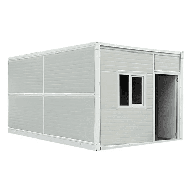 Factory Custom Tiny Prefabricated Foldable Rate Homes Rack Folding Partitions Prefab House Container Home For Sale 4