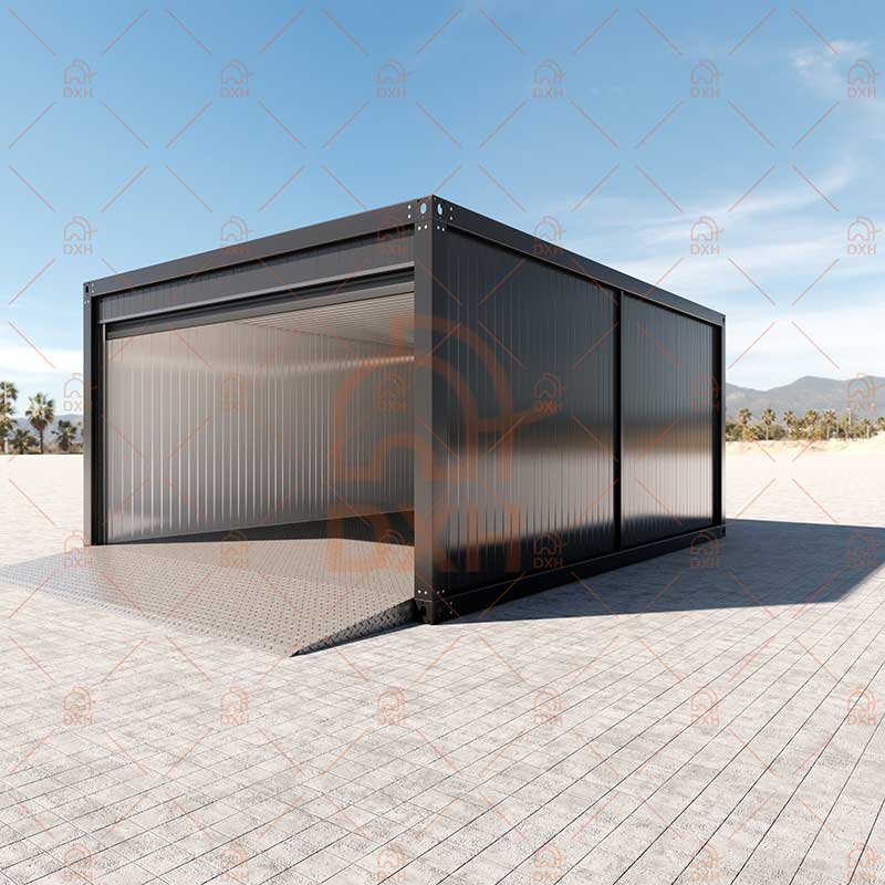 Single Car Flat Pack Container Garage