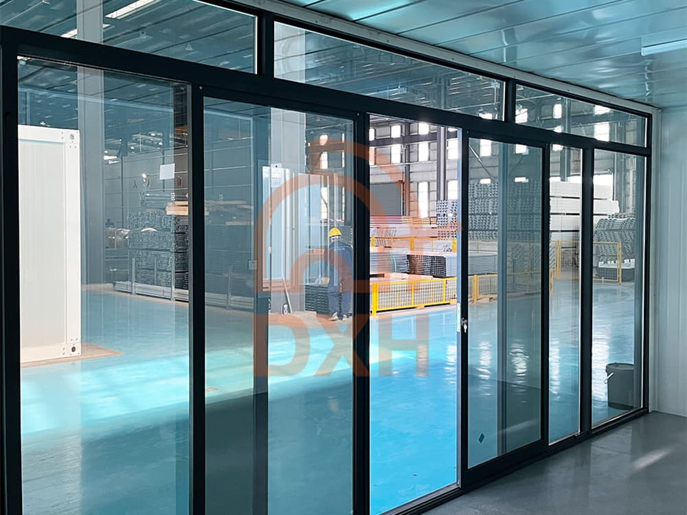 Container-Crafted Glass Curtain Wall: Tailored Elegance, Standardized Efficiency 7