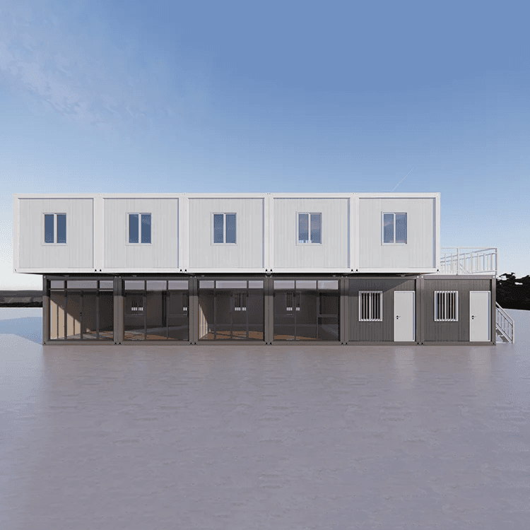 Compact & Mobile 2-Storey Prefab Apartment: Your Versatile Portable Living Solution 4