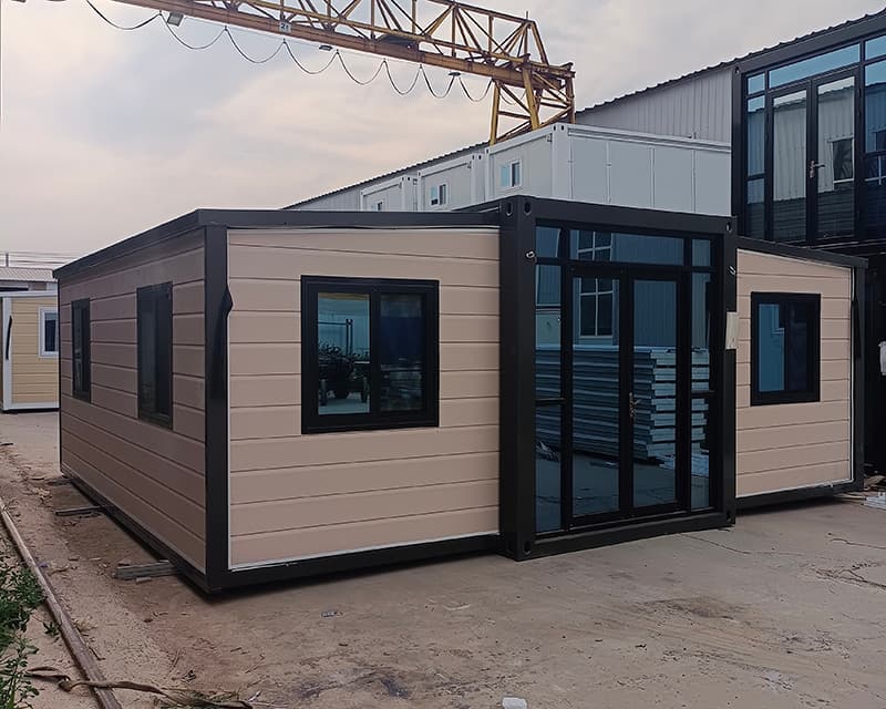 20ft expandable house with decoration cladding 3