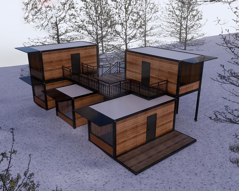 Prefab Stylish Cottage 6