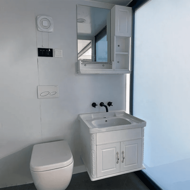 Affordable Prefab 2 Bedroom Container Home: Compact, Multi-purpose Airship Pod for Residential & Commercial Spaces 5