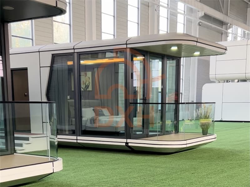 High-End Space Capsule & Apple Capsule Decoration: Your Luxury Container house