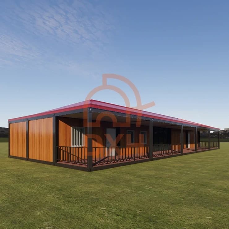 Manufacture European Steel Frame Structure Luxury Flat Pack Container House Cheap Easy Assemble Prefab Homes5 1