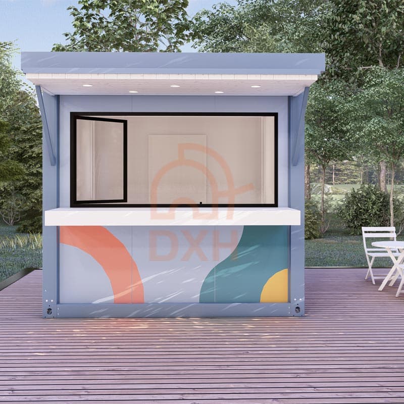 3×3m Modular Container Kiosk