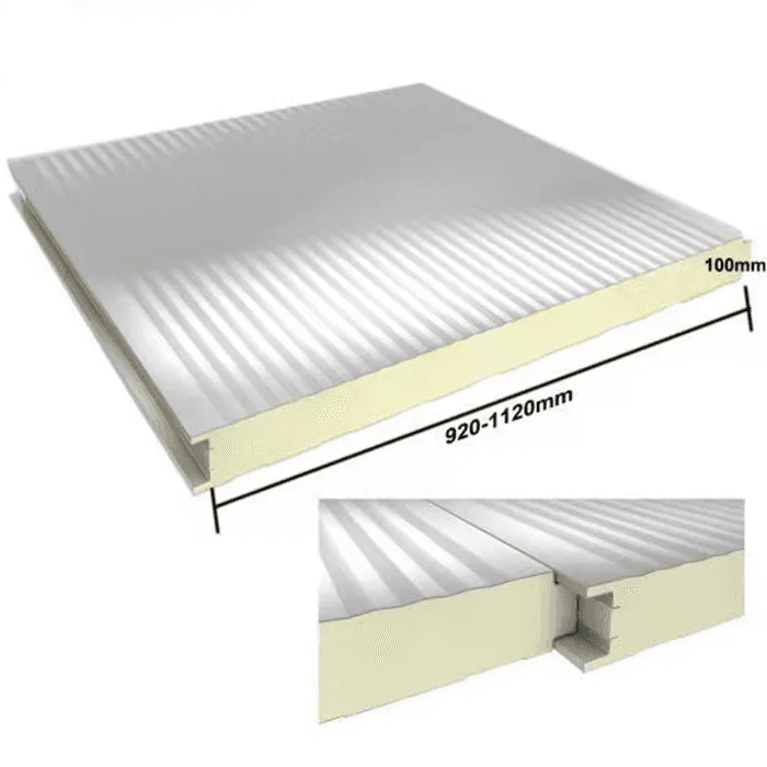 High Density Polyurethane Pir/pu/pur Sandwich Wall Roofing Panels Insulated Fireproof Laminated Sandwich Roof And Wall Panels 6
