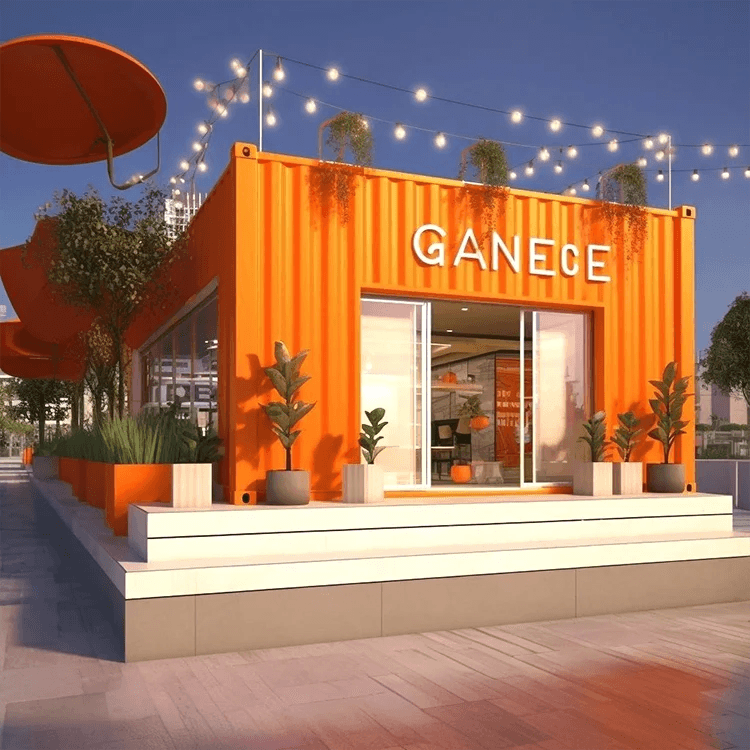 20/40ft Prefab Office Easy-Install Detachable  Container: Modern & Movable Modular Container Homes! 3