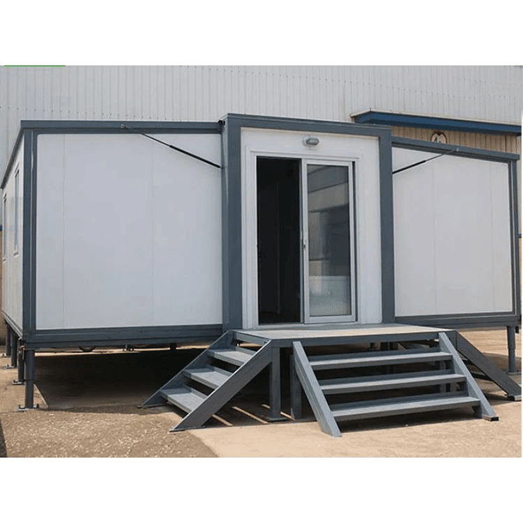 Portable Double Wing Container House: Space-Efficient, Versatile Living Solution 20 30 40 Ft Prefab Expandable Container House Boxable Multi Foot Prefabricated Home 4