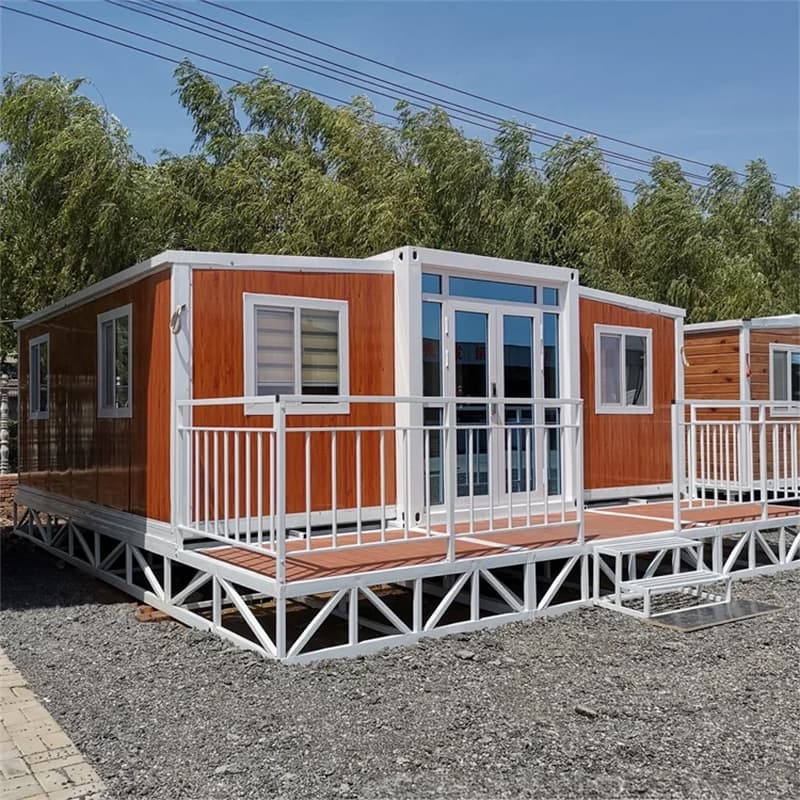 Prefabricated Expandable Container House Modular With Steel Bolt