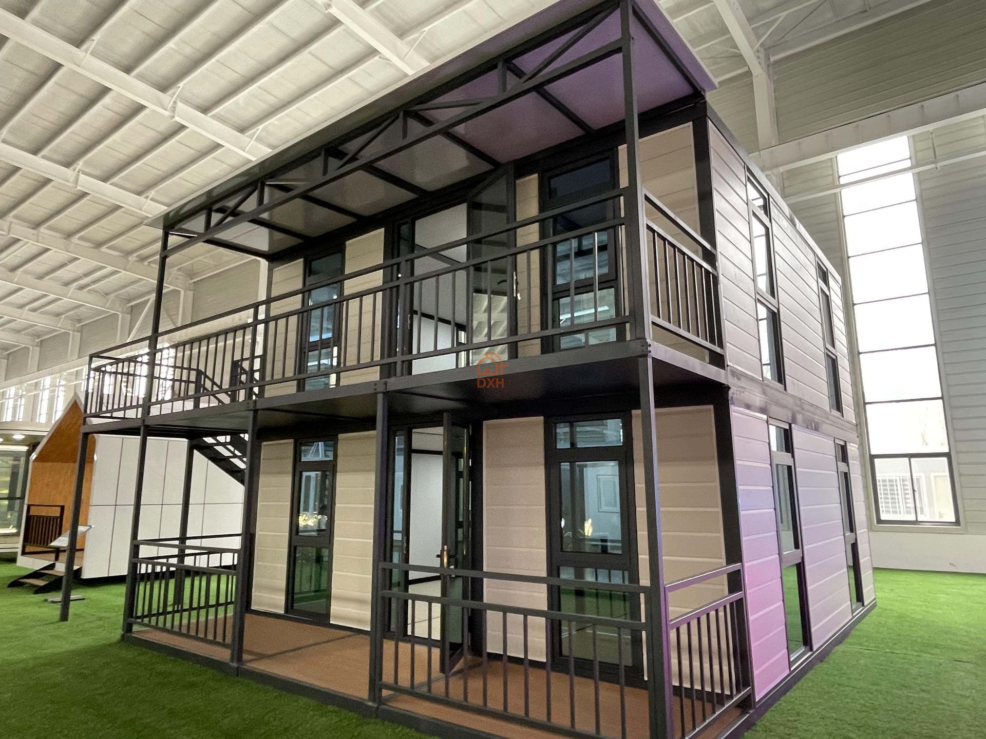 prefab fold out container homes