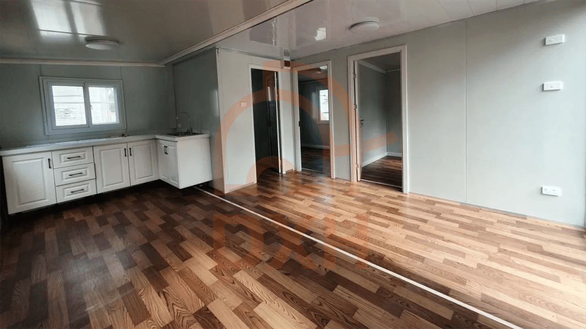 Use different flooring for your container house depending on the scene 5