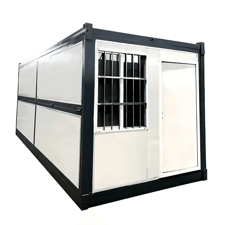 Factory Customized 20ft 40ft Folding Living Prefab Homes Stackable Foldable Prefabricated Container House 5