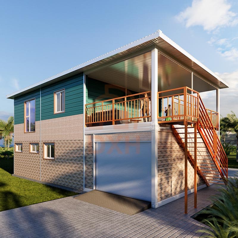 Two-Story-Modular-House-with-Rooftop-Terrace
