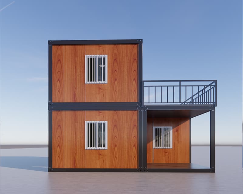 Exquisite prefab single housing 5