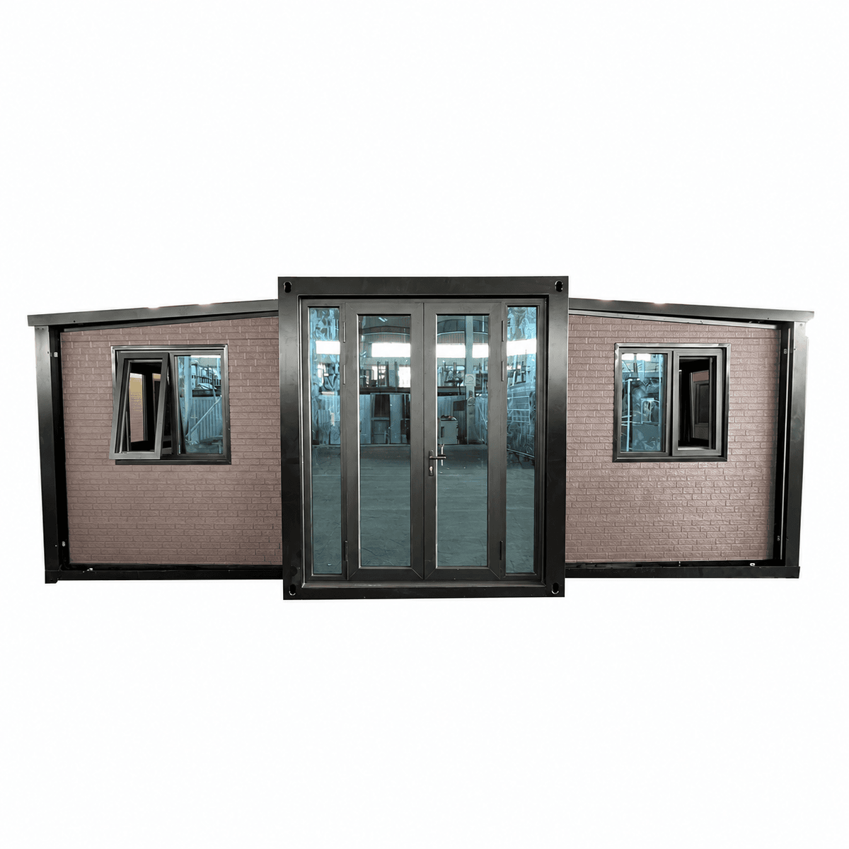 20ft Expandable Container House Affordable Good Insulation with 2 Bedrooms 1 Bathroom 1 Kitchen 4