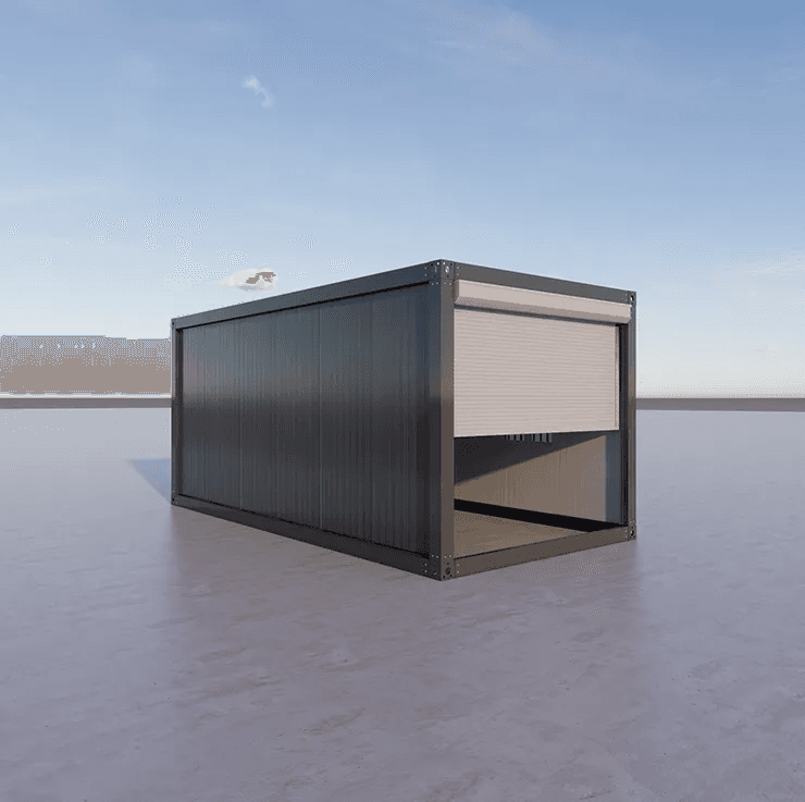 China Factory Cheap Prefab Flatpack Container House Prefabricated Flat Pack Living Container Home Garage