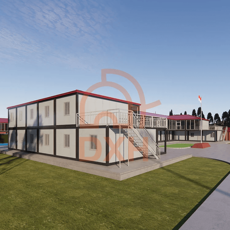 Wholesale Custom 20ft 40ft Prefab Fast Assemble Houses For School Hospital Flat Pack Container Home 6