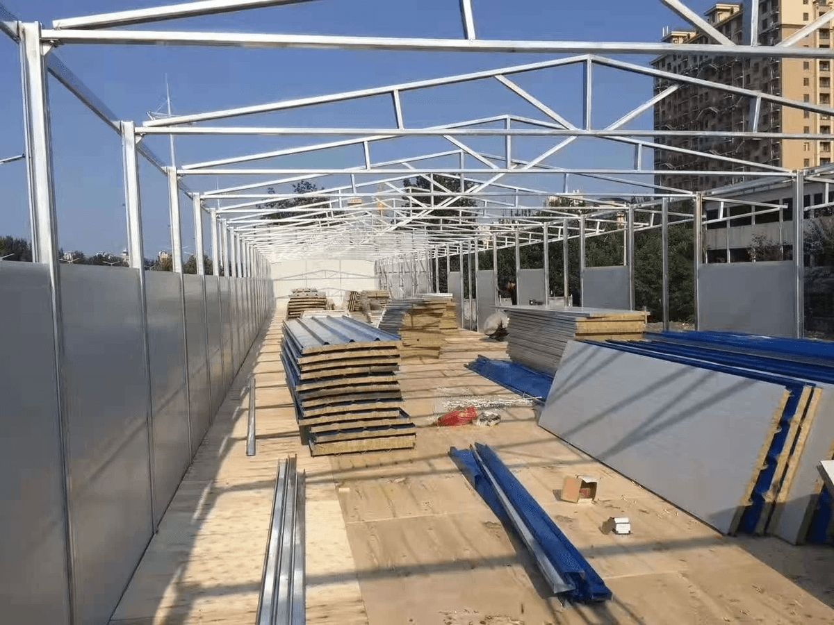 Efficient and Portable Temporary Prefabricated Housing Solution - New T Type Prefab House 4